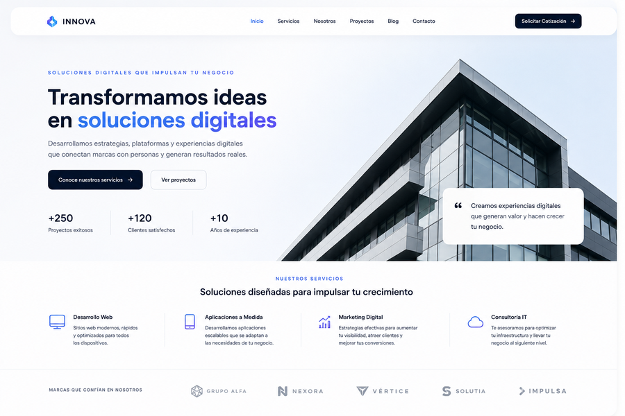 Sitio Web Corporativo